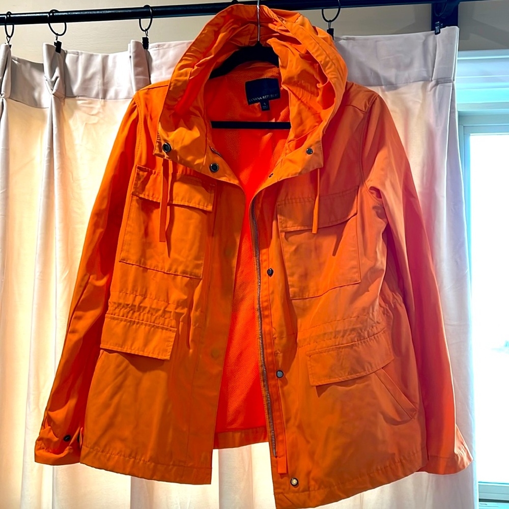 Exception Condition Banana Republic rain jacket size Small